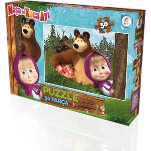 Maşa ve Koca Ayı 30 Parça Kutu Puzzle