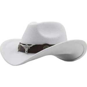 Kovboy Fötr Şapka Kovboy Şapkası Kovboy Şapka