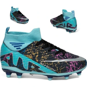 Laliga  565 Krampon Lacivert Turkuaz Desen