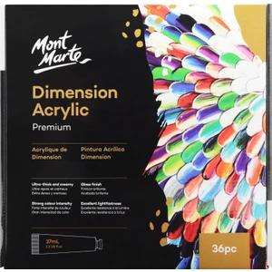 MONT MARTE Dimension Akrilik Boya Seti 36 x 37 ml