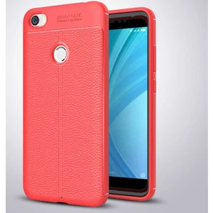 Xiaomi Redmi Note 5A Uyumlu Kılıf Deri Silikon Yüzey Darbe Korumalı Soft Yapı Case Cover Çiziklerden Kirden ve Darbeden Korumalı Kılıf