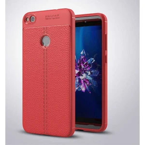 Huawei P9 Lite Mini Uyumlu Kılıf Deri Silikon Yüzey Darbe Korumalı Soft Yapı Case Cover Çiziklerden Kirden ve Darbeden Korumalı Kılıf