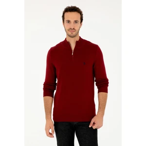 U.S. Polo Assn. Erkek Bordo Kazak /Triko 50293517-VR014