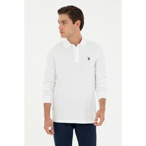 U.S. Polo Assn. Erkek Beyaz Sweatshirt 50289051-VR013