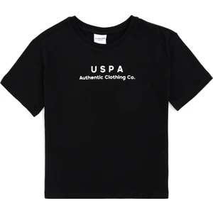U.S. Polo Assn. Erkek Çocuk Siyah Tişört Basic 50295983-VR046