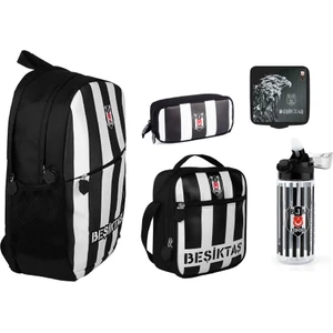 Çubuklu 24356 Ilkokul Çanta Seti - Beş Parçalı Set