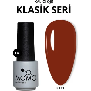Kalıcı Oje K111, Kiremit Rengi, 4 ml