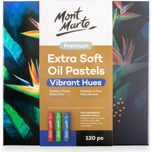MONT MARTE mm Ekstra Yumuşak Yağlı Pastel Canlı Tonlar 120'LI Premium