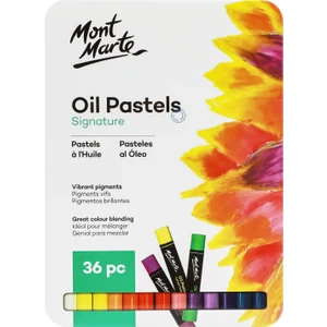 MONT MARTE mm Yağlı Pastel Teneke Kutuda 36'lı Signature