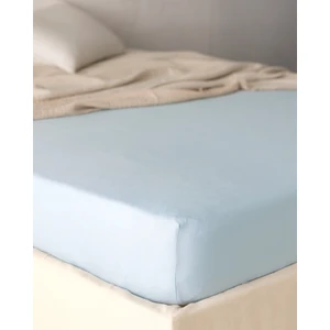 Madame Coco Belle Tek Kişilik Plus Lastikli Bambu Çarşaf - Mavi
