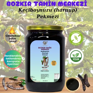 Bozkır Tahin Merkezi Keçiboynuzu (Harnup) Köy Pekmezi 800 gr (Katkısız)