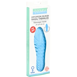 Masaj Tabanlığı Ortopedik Silikon Masaj Tabanlığı Kesilebilir Unisize Bedensiz - Erkek