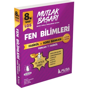 2044 Muba Mutlak Başarı Lgs Fen Bilimleri Fasiküller+Soru Bankası