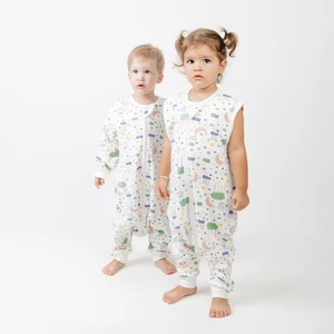 Sare Baby Bebek Uyku Tulumu %100 Doğal Pamuk Çift Kat Özel Kumaş Unisex 1.0 Tog