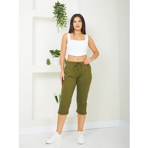 Banada Moda Kadın Penye Kapri