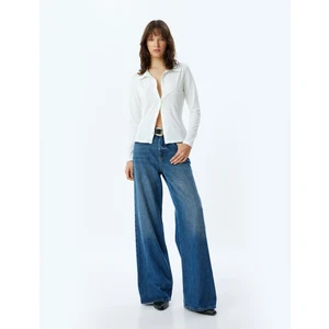 Slim Fit Basic Gömlek Uzun Kollu