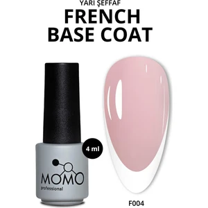 Kalıcı Oje French Base F004, Soft Pembe, 4 ml