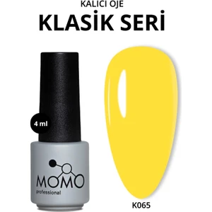 Kalıcı Oje K065, Sarı, 4 ml
