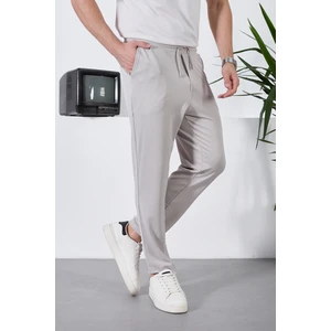 JR Boutique Erkek Likralı Jogger Pantolon Bilek Boy Beli Lastikli