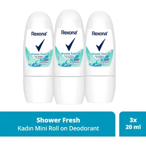 Kadın Roll On Deodorant Shower Fresh 20 ml x3