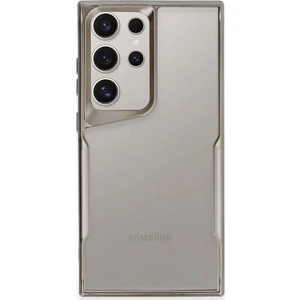 Samsung Galaxy S24 Ultra Uyumlu Mat Tasarımlı Yeni Renkli Silikon Kılıf - Titan Gri
