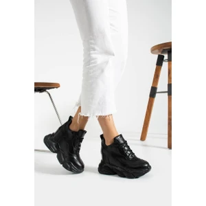 Içten Gizli Dolgu Topuklu Kadın Spor Ayakkabı Yükseklik [10] Xm