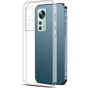Xiaomi Xiaomi 12 Lite Kılıf Süper Silikon Kapak-Renksiz