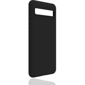 ZORE Tcl 10 Plus Kılıf Biye Silikon-Siyah