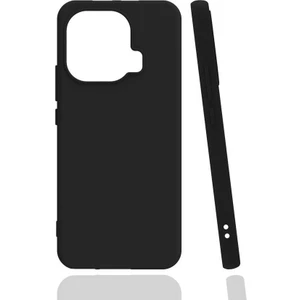 ZORE Xiaomi Mi 11 Pro Kılıf Biye Silikon-Siyah