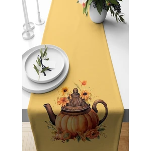 Bertille Home Sonbahar Serisi 140X40 cm Dijital Baskılı Runner (Halloween Autumn)