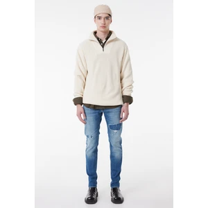 Lee Luke Slim Tapered Esnek Jean Kot Pantolon