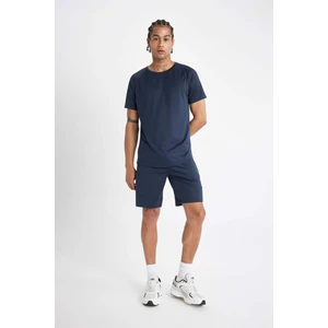 DeFactoFit Slim Fit Dar Kesim Sporcu Kısa Paça Şort B4737AX24AU
