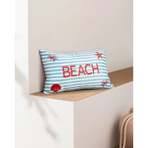 Madame Coco Beacher Kırlent Kılıfı - Mavi - 30x50 Cm