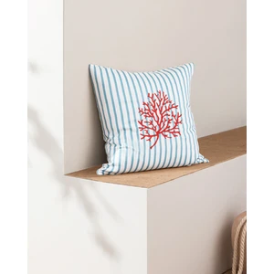 Madame Coco Corail Kırlent Kılıfı - Mercan - 43x43 Cm