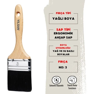 | Yağlı Boya Fırçası   [NO: 3]
