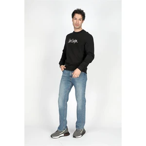 Lee Cooper 251 Lcm 241023 8101 Sıyah Jeffrey Erkek O Yaka Sweatshırt