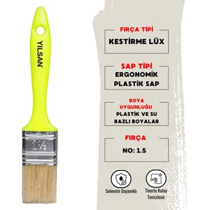 | Kestirme Boya Fırçası, Lüx  [NO: 1.5]