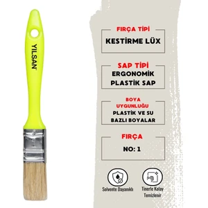 | Kestirme Boya Fırçası, Lüx  [NO: 1]