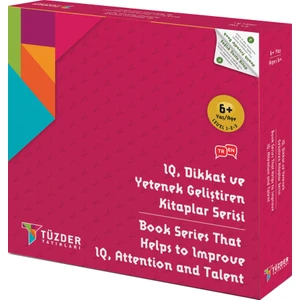 6+ Yaş 9’Lu Set - IQ Dikkat ve Yetenek Geliştiren Kitaplar Serisi
