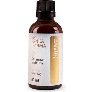 Onka Farma Saf Susam Yağı Soğuk Sıkım 50 ml