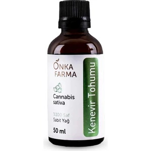 Onka Farma Kenevir Tohumu Yağı 50 ml