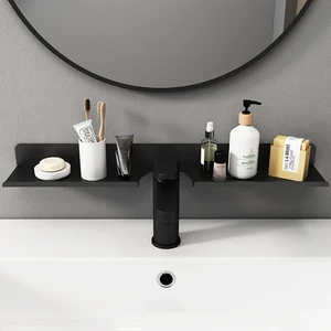 Musluk Önü Lavabo Raf (Siyah)