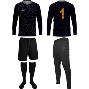 Kaleci Forma,Eşofman,Şort,Konç Buffon Model 4 Lü Set(Formaya Isim Baskısı Için Harf Hediyeli)
