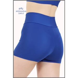 Miss Maral Kadın Mini Şort Boxer Saks Mavi Yüksek Bel  Fit Görünüm 11081