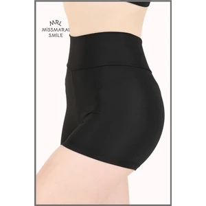 Miss Maral Kadın Siyah Mini Şort Boxer Yüksek Bel  Fit Görünüm 11080