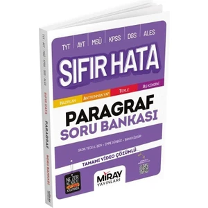 Miray Yayınları Sıfır Hata Paragraf Soru Bankası