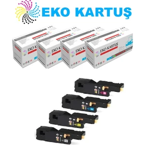 Xerox Phaser 6010 Muadil Toner 4 Renk Takım