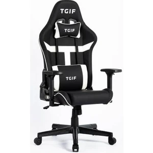 adore mobilya Adore Gaming Apollo Profesyonel Oyuncu ve Yönetici Koltuğu-Siyah-Beyaz 42X124-131,5X64 cm