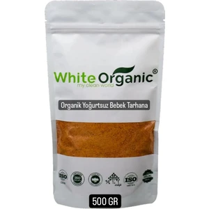 Organik Yoğurtsuz Bebek Tarhanası 500 gr +6 Ay Vegan  Sebzeli Tuzsuz