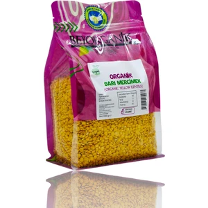 Organik Sarı Mercimek 1000gr